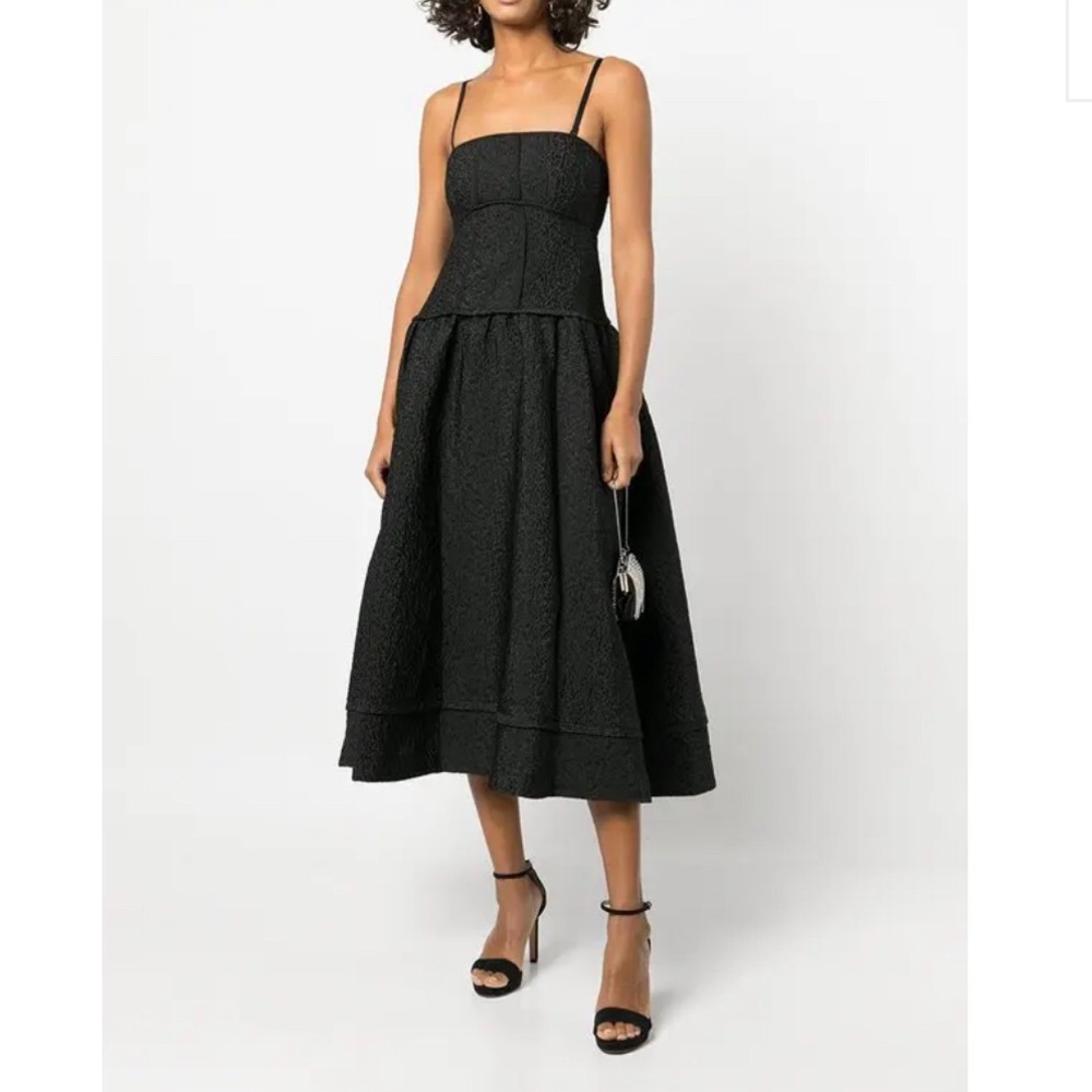 Jonathan Simkhai Elegant Black Midi Dress